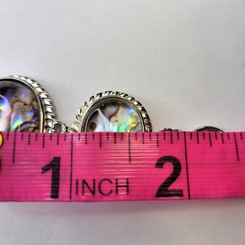 Unique Abalone Biwa Shell Bracelet - Picture 10 of 16